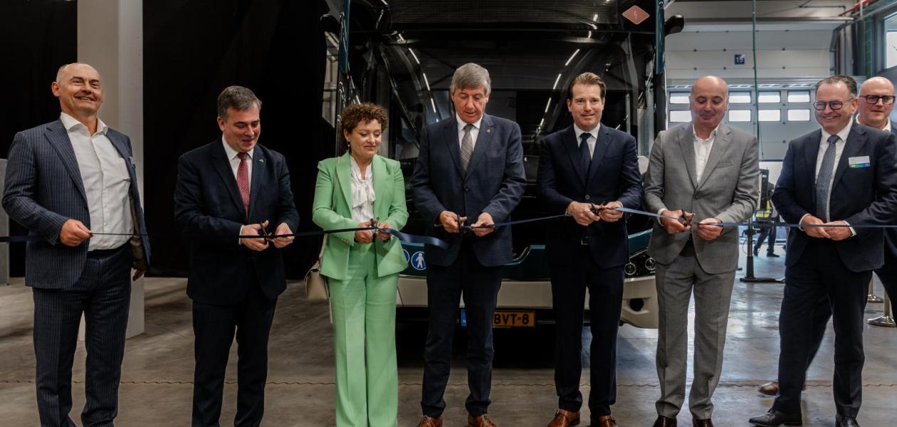 VDL Bus & Coach opens state-of-the-art bus plant in Roeselare, Flanders 