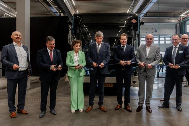 VDL Bus & Coach opens state-of-the-art bus plant in Roeselare, Flanders 